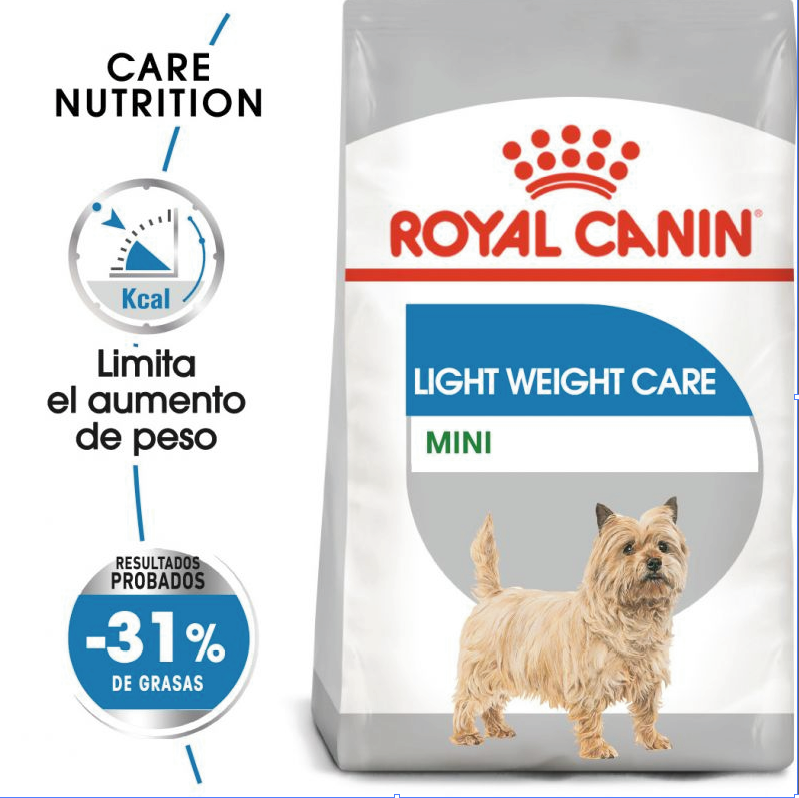 Alimento Para Perro Royal MINI LIGHT WEIGHT CARE 1KG
