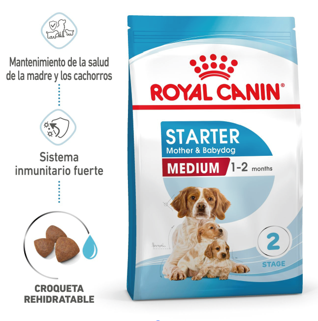 Alimento Para Perro Royal Canin MEDIUM STARTER 1KG