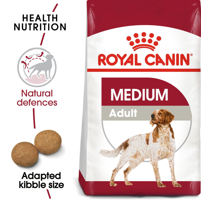 Alimento Para Perro Royal Canin MEDIUM ADULT 4KG