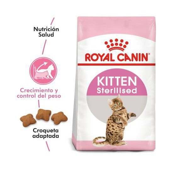 Alimento Para Gatos Royal Canin KITTEN STERILISED 2KG