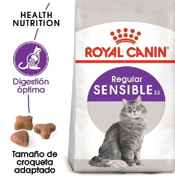 Alimento Para Gatos Royal Canin REGULAR SENSIBLE 33  2KG