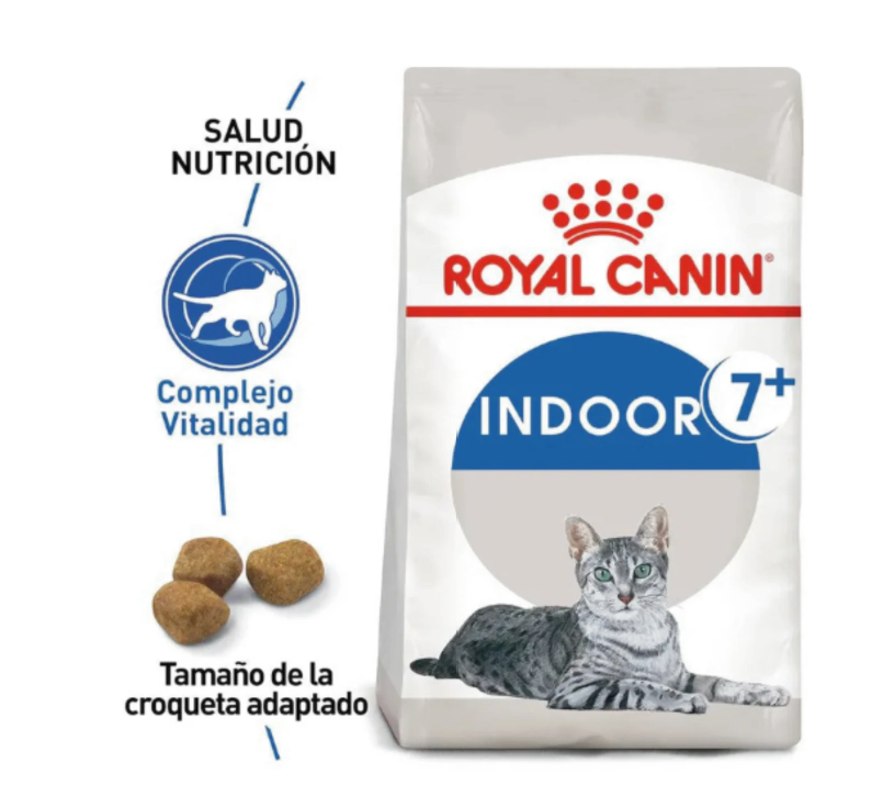 Alimento Para Gatos Royal Canin INDOOR 7 AÑOS 1.5KG