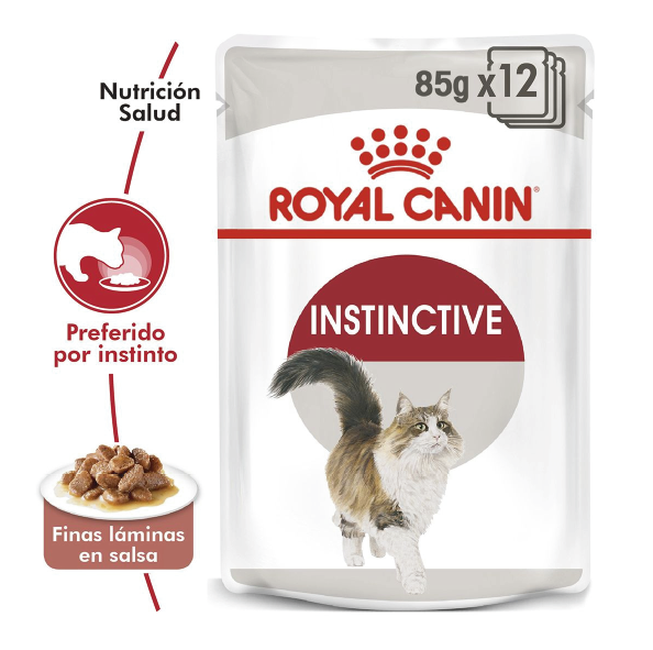 Alimento Humedo Para Gatos Royal INSTINCTIVE 85GR X12
