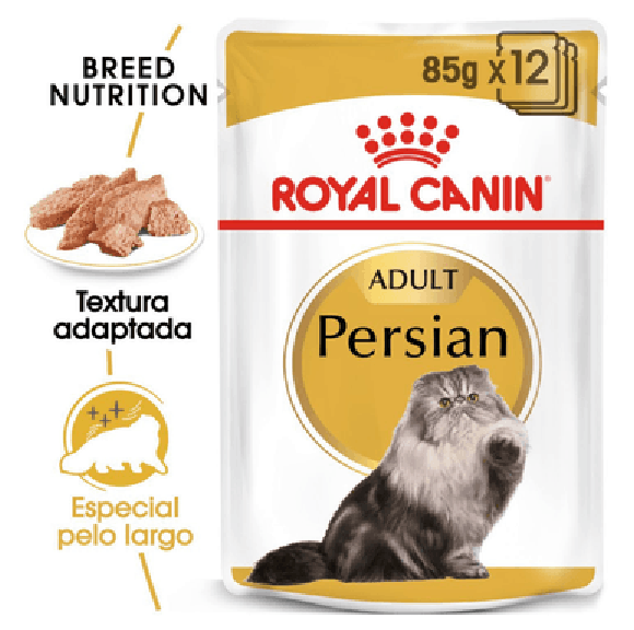 Alimento Humedo Para Gatos Royal PERSIAN ADULT 85GR X12