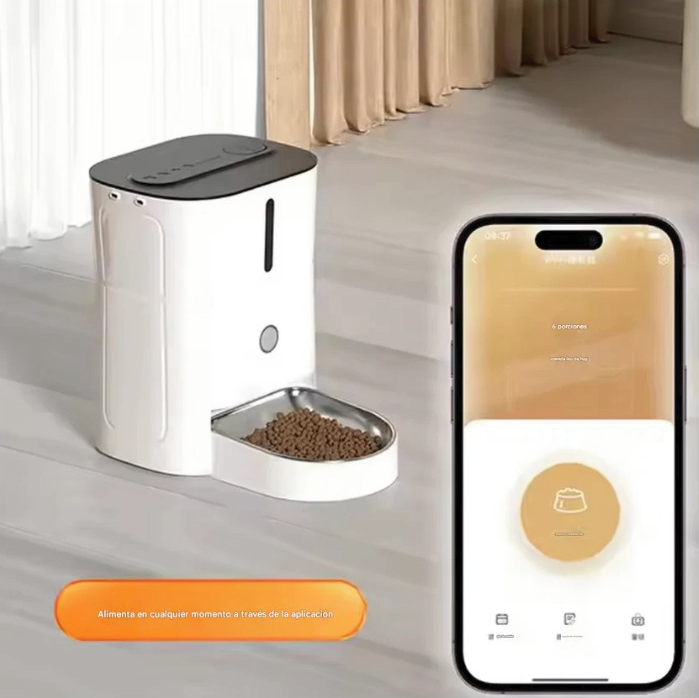 Comedero Automatico con WIFI Y CAMARA