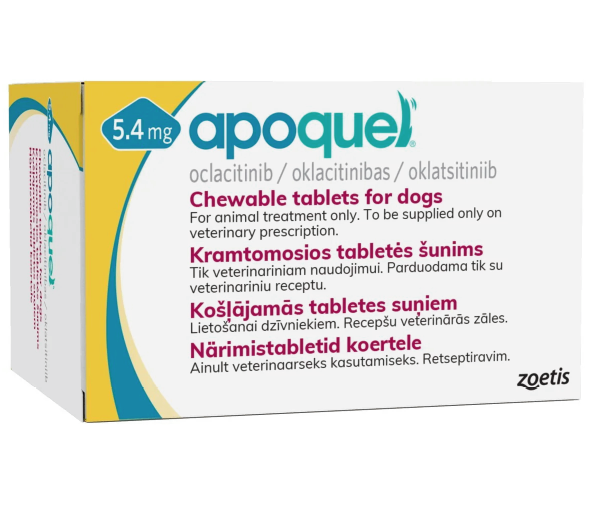 APOQUEL  MASTICABLE  5,4 mg
