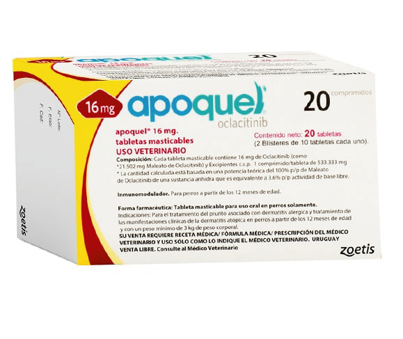 APOQUEL  MASTICABLE 16 mg