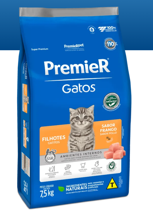 PremieR® Gatos Gatitos Pollo 7.5kg