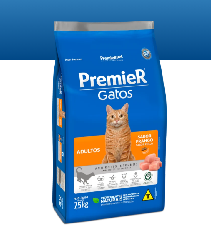PremieR® Gatos Adultos Pollo 7.5kg