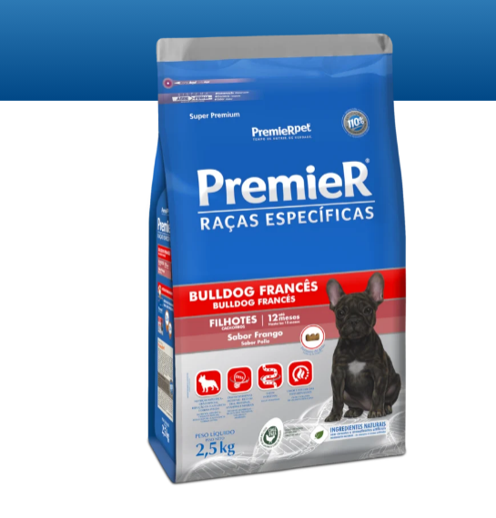 PremieR® Razas Específicas Perros Cachorros Pollo Bulldog Francés 2.5kg