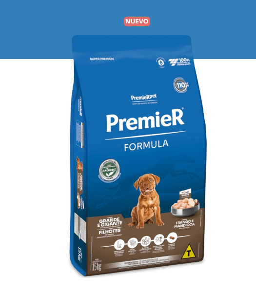 PremieR® Formula Perros Cachorros Talla Grande Y Gigante Pollo 15kg