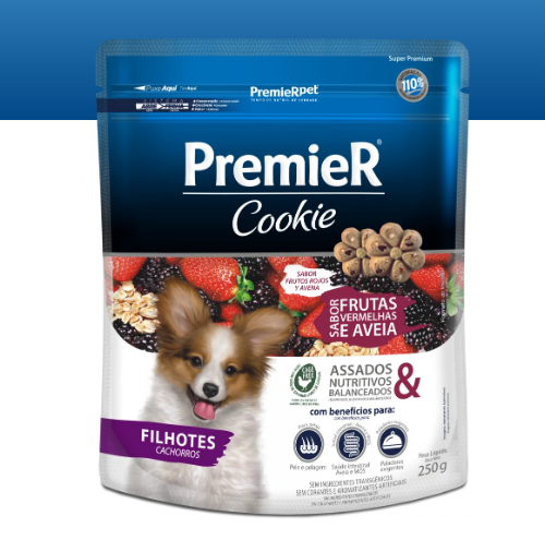 PremieR® Cookie Frutos Rojos y Avena Cachorros  250g