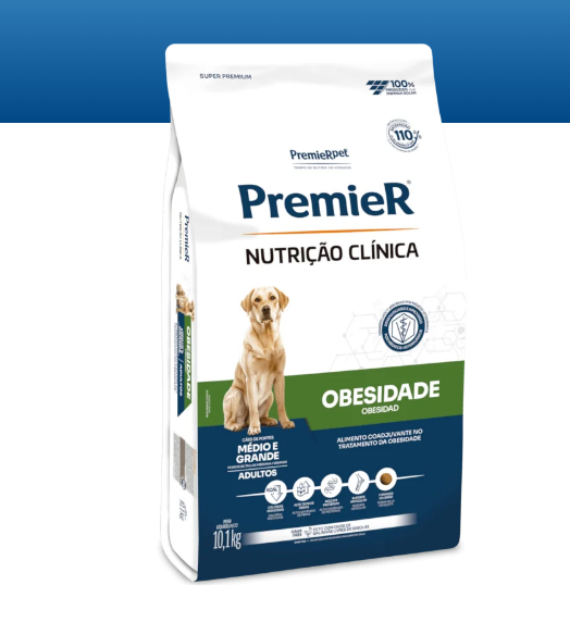 PremieR® Nutrición Clínica Perros Adultos Talla Mediana y Grande Obesidad 10.1kg