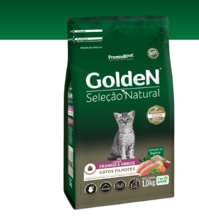 GoldeN® Selección Natural Gatos Gatitos Sabor Pollo y Arroz 11.1kg