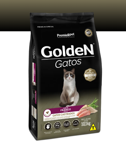 GoldeN® Gatos Castrados Pollo 11.1kg