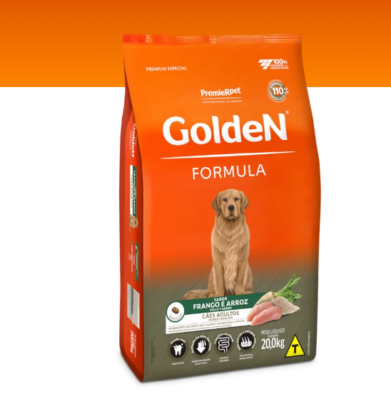 GoldeN® Formula Perros Adultos Pollo y Arroz 20kg