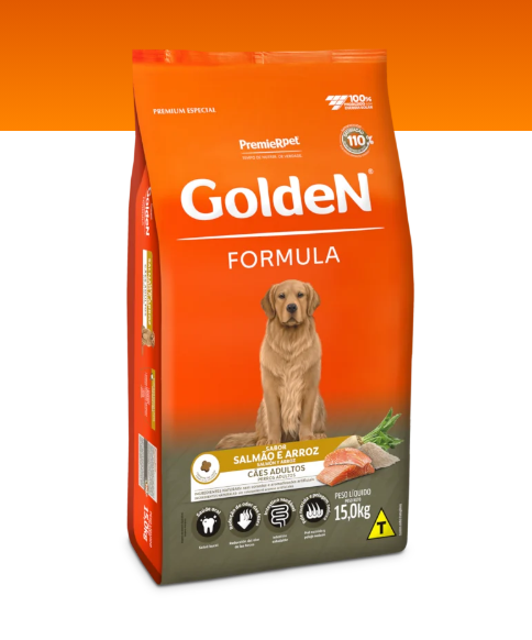GoldeN® Formula Perros Adultos Salmón y Arroz 15kg