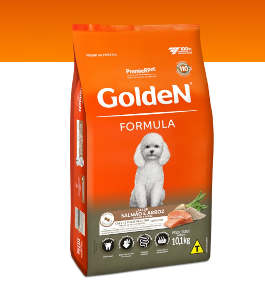 GoldeN® Formula Perros Adultos Talla Pequeña Salmón y Arroz 10.1kg