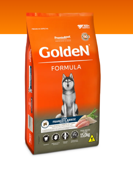GoldeN® Senior Perros Pollo y Arroz 15kg