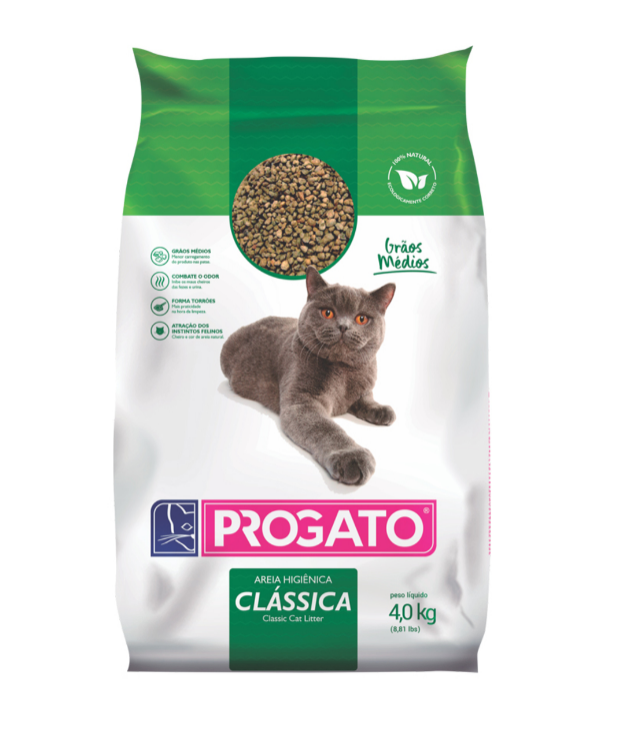 ARENA CLÁSICA  PROGATO GRANOS  MEDIOS 4KG