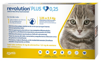 REVOLUTION PLUS AMARILLA 0,25