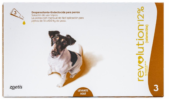 REVOLUTION CAFÉ 12% 0,50ml Perros desde 5,1 - 10 kg