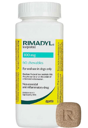 RIMADYL 60 TAB 100 mg