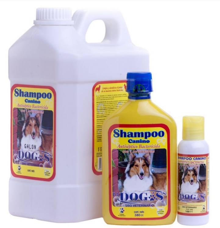 SHAMPOO CANINO ANTISÉPTICO CON CLORHEXIDINA 1Litro