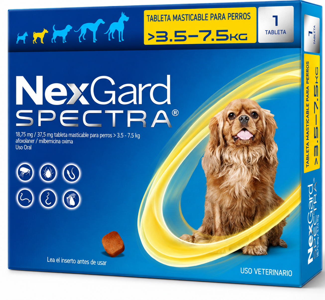 NEXGARD SPECTRA S 3.5-7.5KG
