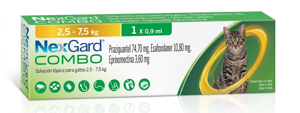 NEXGARD COMBO 2,5 - 7,5 KG