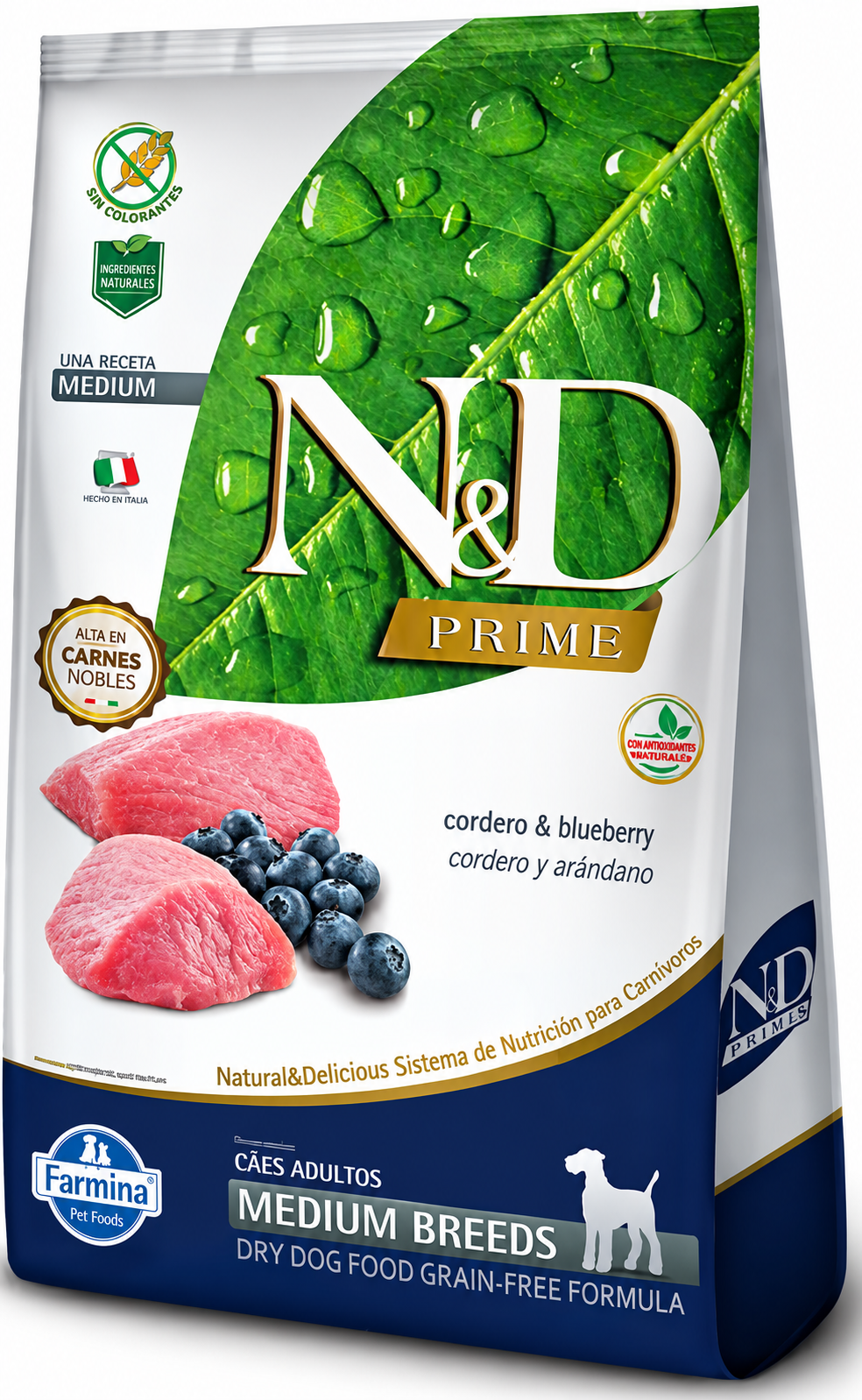 N&D - Prime Can Frango ADT Medium CORDERO-ARANDANO 10.1KG